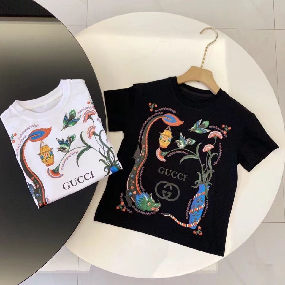 Children's popular logo t-shirts