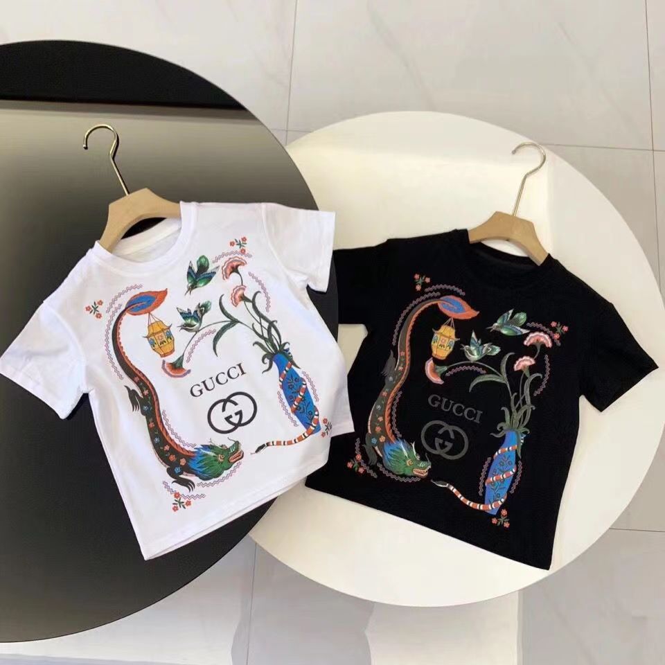Children's popular logo t-shirts