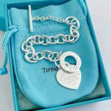 Heart-shaped enamel heart bracelet and necklaces