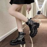 Increased in large base platform shoes Martin shoes （NO box）