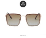 New Fashion Trend Black Super Sunglasses Retro Street Sunglasses