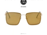 New Fashion Trend Black Super Sunglasses Retro Street Sunglasses