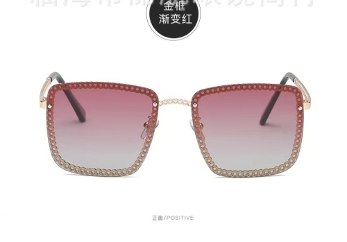 New Fashion Trend Black Super Sunglasses Retro Street Sunglasses