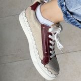 Color matching canvas shoes classic sneakers
