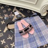 Ms summer sandals embroidered slippers(NO BOX)