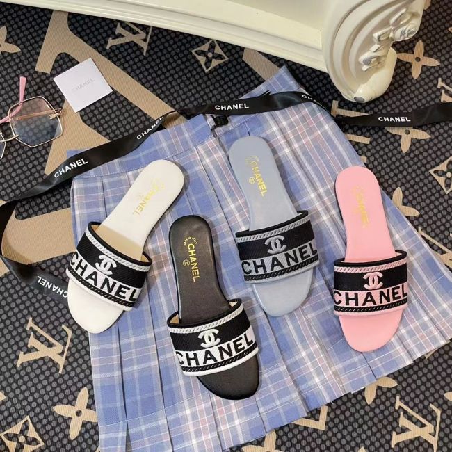 Ms summer sandals embroidered slippers(NO BOX)