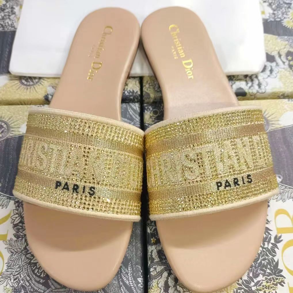 Ms summer sandals a embroidery