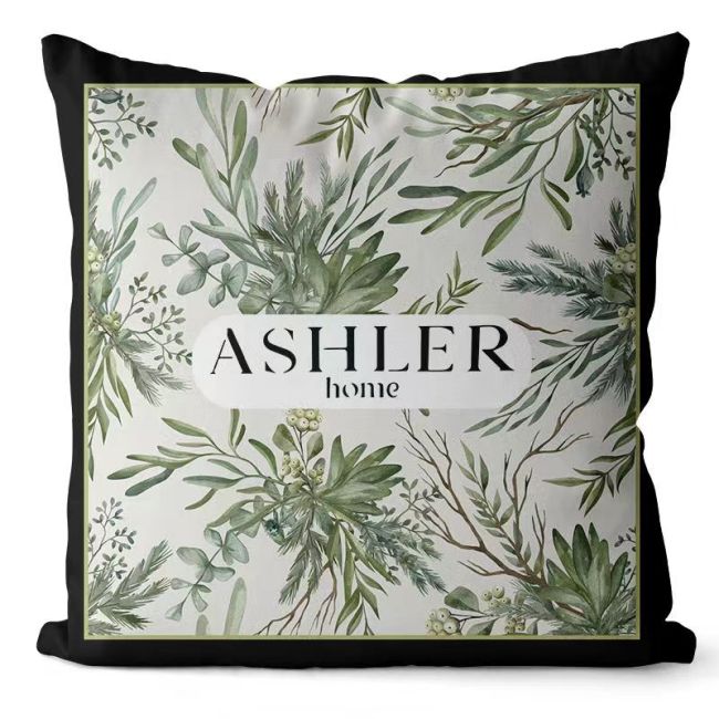 Fashionable household pillow, pillowcase, waist on set（45cm*45cm）