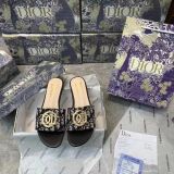 Fashion ladies slippers sandals in summer canvas flat