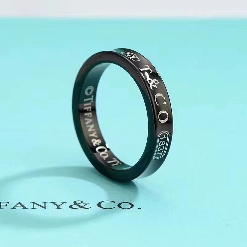 S925 pure silver 1837 T ring couple holiday gifts for men and women to buddhist monastic discipline
