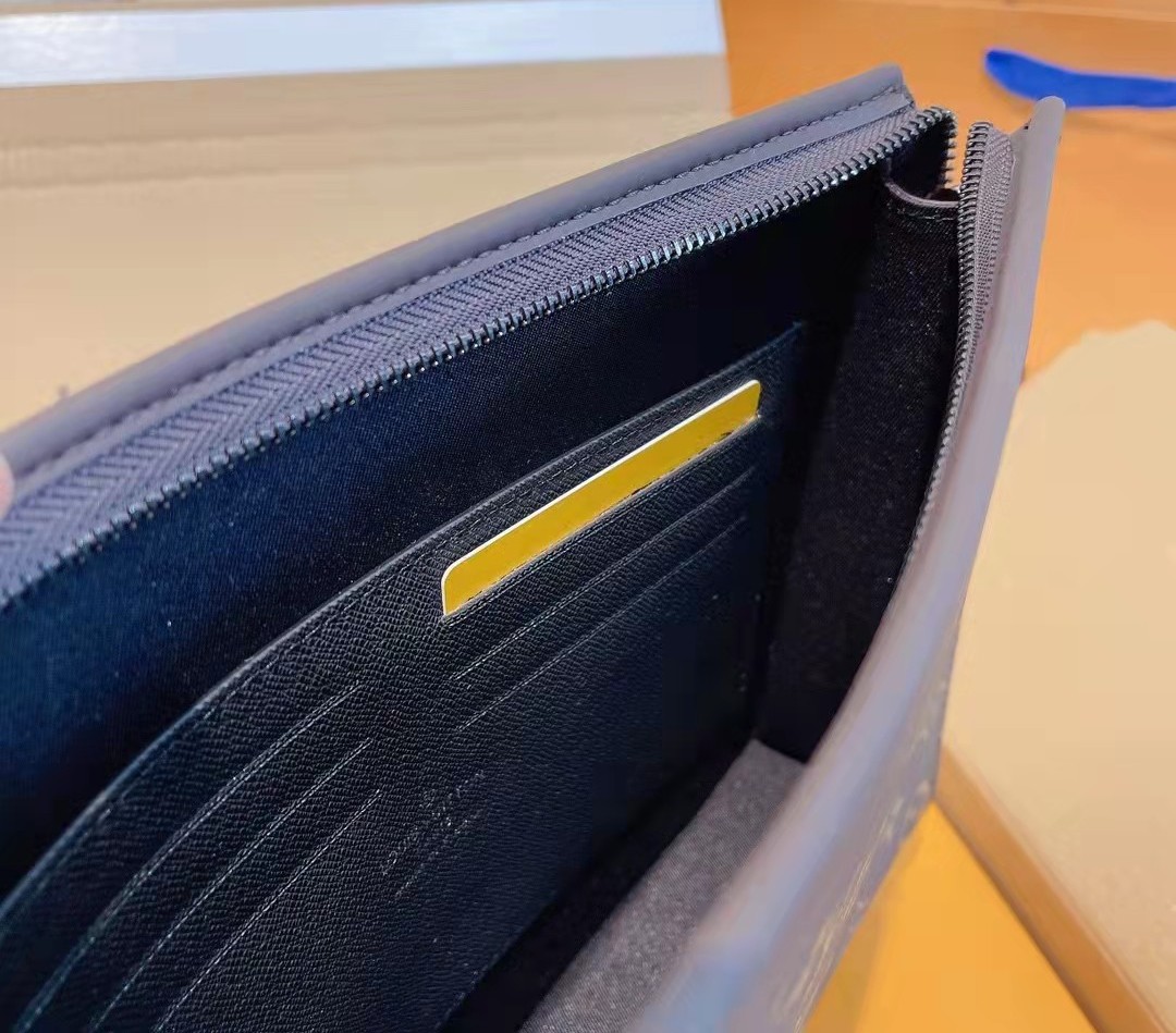 Fashion Men Pu Leather Clutch Brand Man Fashion Wallet Men's Bag