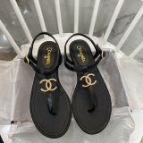 Fashion metal buckles c sandals flip-flops（no box）