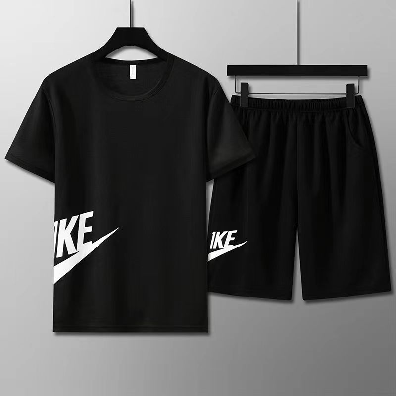 Quick-drying sports shirt suits summer popular logo ice silk fashion T-shirt breathable fitness campaign