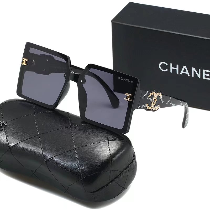 New Fashion Trend Black Super Sunglasses Retro Street Sunglasses-NO BOX