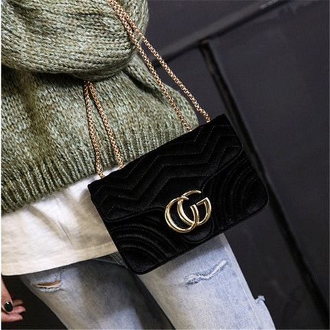 Single Shoulder Women's Bag (letter CG)