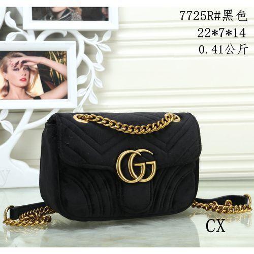 New Veet Size Single Shoulder Women's Bag Original Leather Wave Bag Shoulder（letter GG）