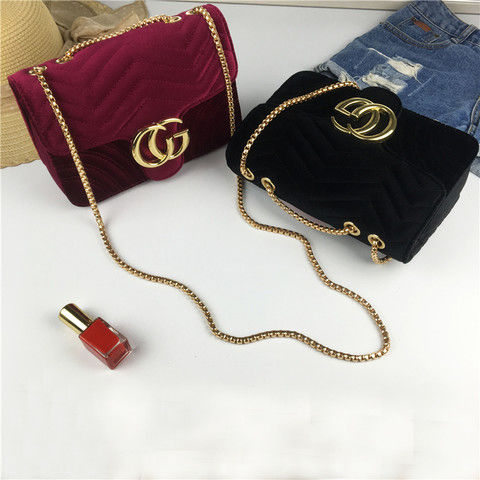 Single Shoulder Women's Bag (letter CG)