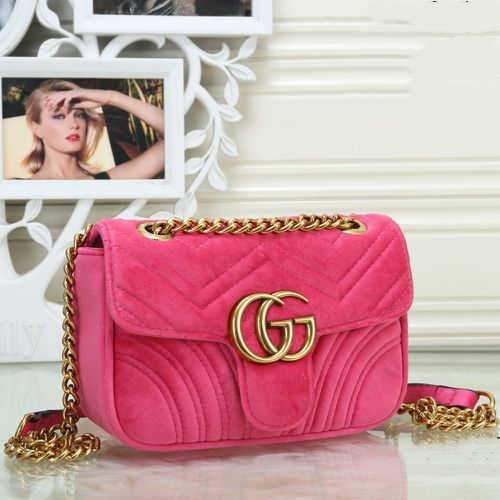 New Veet Size Single Shoulder Women's Bag Original Leather Wave Bag Shoulder(letter GG)