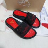 Fashionable man rivet slippers(with box)