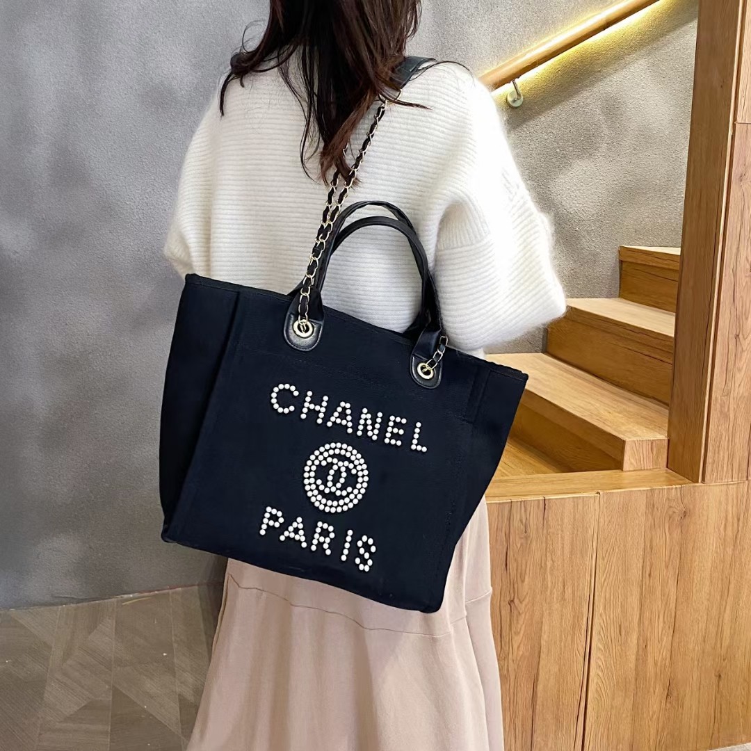 Tote Bag Large Shopping Bag Women Handbag Pearl Beach Bag
