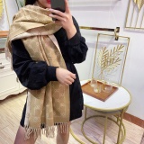 Autumn And Winter New Scarf Gift Style Double-sided Letter Cashmere All-match Warm Shawl