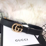 Belt Women's Belt Button PU Belt Fashion Decoration(no box)