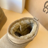 Winter new retro style thick soled fashion simple warm snow boots women's shoes