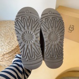 Winter new retro style thick soled fashion simple warm snow boots women's shoes