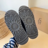 Winter new retro style thick soled fashion simple warm snow boots women's shoes