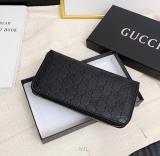 Long Wallet  Card Bag Purse Handbag With Button Buckle