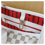 2Pcs Set Fashion Flower Neverfull French One-shoulder Women's Bag Sacoche Hand Bag