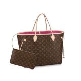 2Pcs Set Fashion Flower Neverfull French One-shoulder Women's Bag Sacoche Hand Bag
