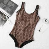 Summer New Luxury Brand Swimsuit Ladies One-piece Swimsuit Letter Printing Ladies Swimsuit