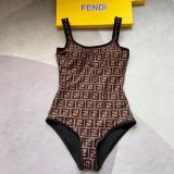 Summer New Luxury Brand Swimsuit Ladies One-piece Swimsuit Letter Printing Ladies Swimsuit