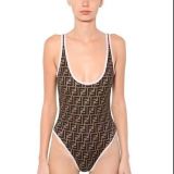 Summer New Luxury Brand Swimsuit Ladies One-piece Swimsuit Letter Printing Ladies Swimsuit