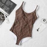 Summer New Luxury Brand Swimsuit Ladies One-piece Swimsuit Letter Printing Ladies Swimsuit