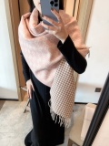 Autumn And Winter New Scarf Gift Style Double-sided Letter Cashmere All-match Warm Shawl