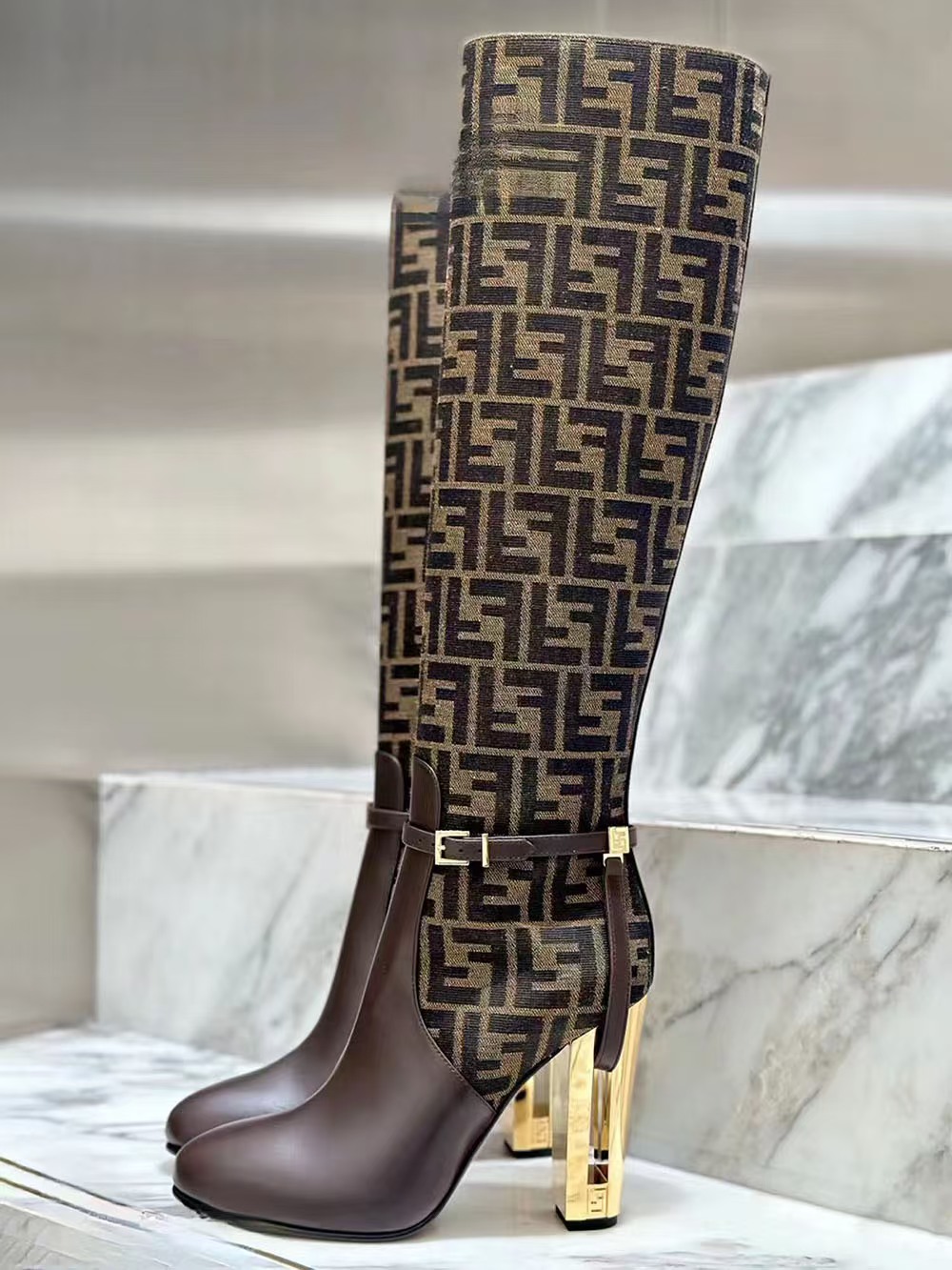 New Fashion Splicing Zipper Motorcycle Shoes Women's Boots(High quanlity)