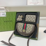 Latest gift box set, fashionable shoulder bag card bag combination, full set of plastic packaging (with box)