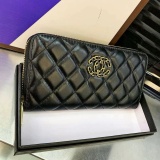 Fashion zipper style wallet card bag