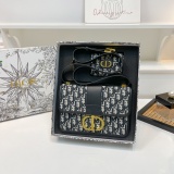 Latest gift box set, fashionable shoulder bag card bag combination, full set of plastic packaging (with box)