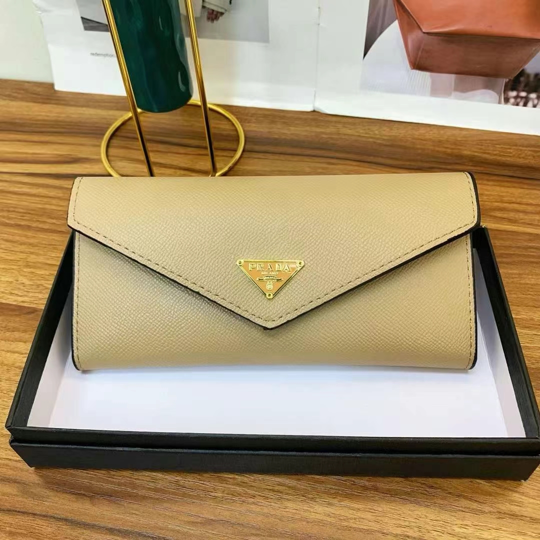 Decorative Pattern Folded Printed Leather Wallet Card Package