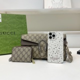 Latest gift box set, fashionable shoulder bag card bag combination, full set of plastic packaging (with box)