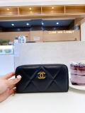 Fashion zipper style wallet card bag