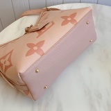 New cargo shopping bag with embossed color change Equipped with mother and child pockets and wide shoulder straps