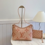 New cargo shopping bag with embossed color change Equipped with mother and child pockets and wide shoulder straps