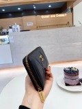 Fashion zipper style wallet card bag