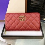 Fashion zipper style wallet card bag