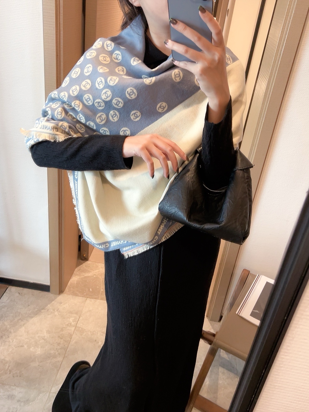 New autumn mid thick scarf, lightweight and soft