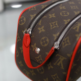 2-piece Set Leather Bag For Women Travel Cosmetic Bag Fashion Beauty Toiletry Organizer Makeup Bag